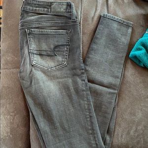 American Eagle Grey Jeggings!